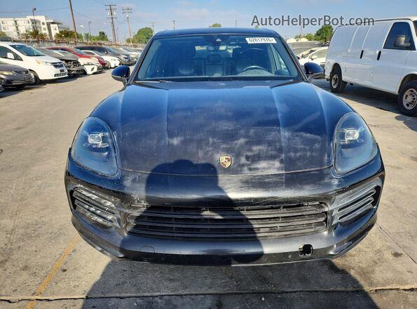 WP1AA2AY5KDA06579 2019 PORSCHE CAYENNE Black Widok z tyłu