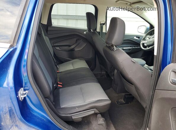 1FMCU9GD8JUB35182 2018 FORD ESCAPE Blue Vista del compartimento del motor