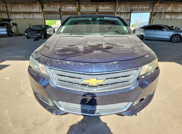 2G11Z5S32K9111097 2019 CHEVROLET IMPALA Blue Вид ззаду