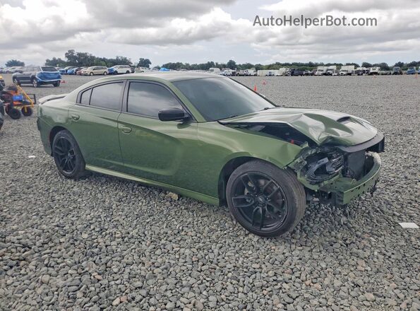 2C3CDXHG6PH504381 2023 DODGE CHARGER Green Widok z przodu