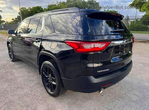 1GNERGKW7MJ168621 2021 CHEVROLET TRAVERSE Black Tył prawy