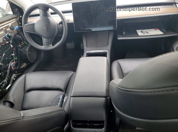 5YJ3E1EA2PF506821 2023 TESLA MODEL Черный Вид щитка приборов
