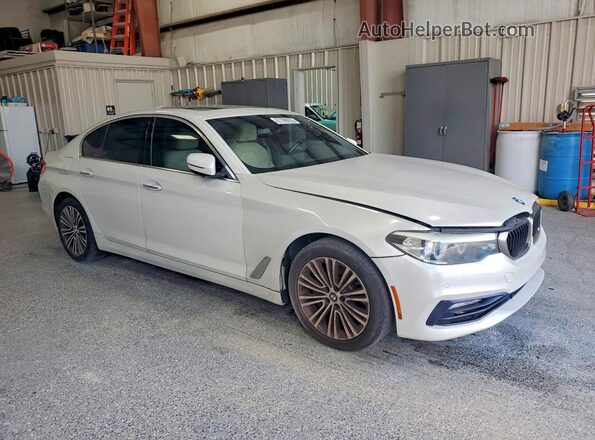WBAJA7C54JWC75032 2018 BMW 5 SERIES White Դիմացի տեսք