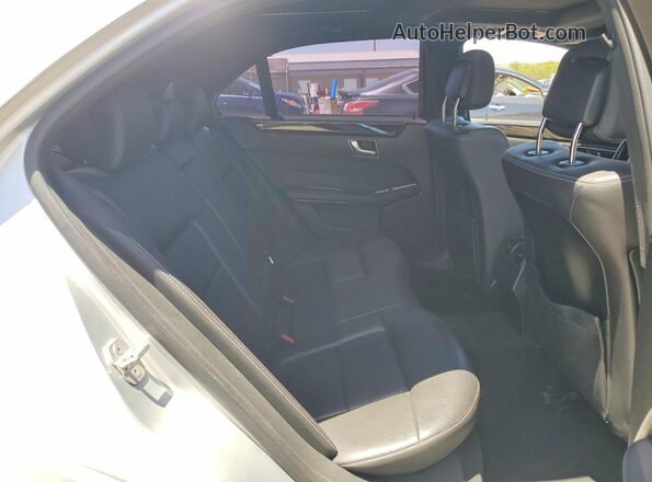 WDDHF5KB7GB228594 2016 MERCEDES-BENZ E-CLASS Silver Rear interior view