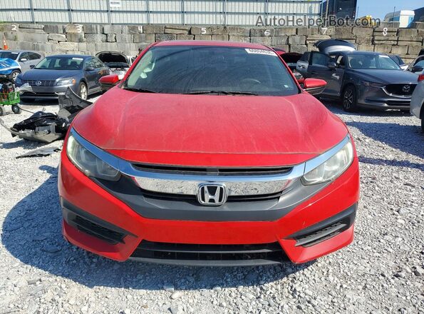 2HGFC2F71GH526761 2016 HONDA CIVIC Красный Вид сзади
