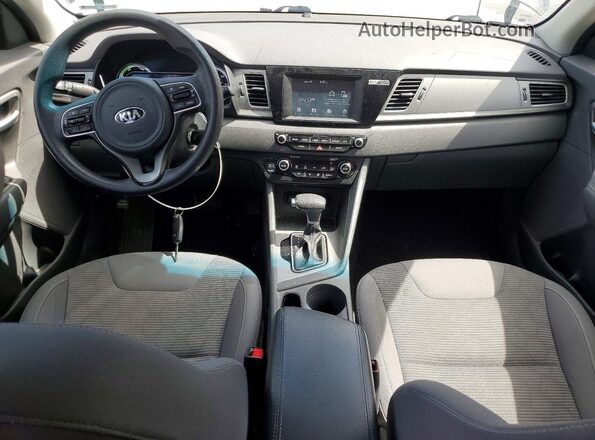 KNDCB3LC9J5129860 2018 KIA NIRO Black Вид щитка приладів