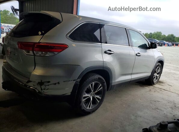 5TDBZRFH0KS718860 2019 TOYOTA HIGHLANDER Серый Передняя правая четверть