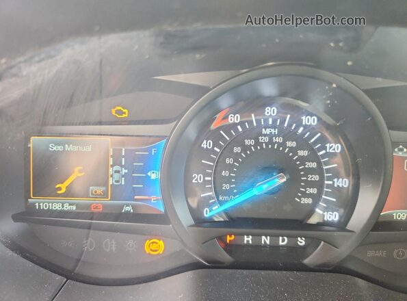 2FMPK3J93LBA57363 2020 FORD EDGE White Вид задніх сидінь