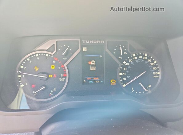 5TFLA5DA7PX128392 2023 TOYOTA TUNDRA Gray Вид задніх сидінь