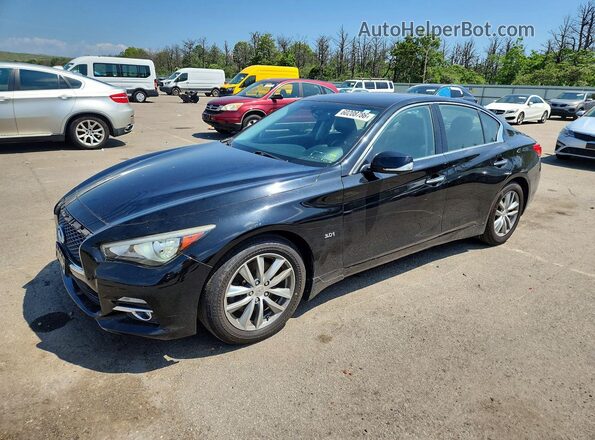 JN1EV7AR4HM835538 2017 INFINITI Q50 Black Задня ліва чверть