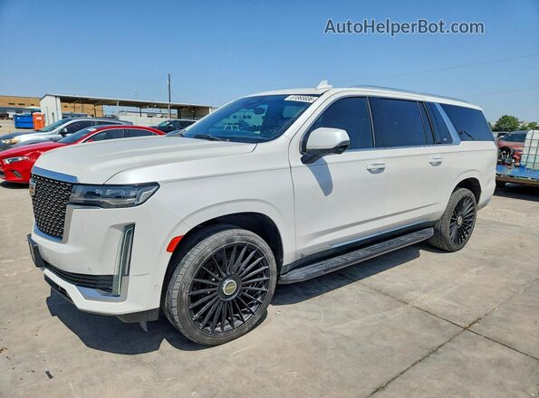 1GYS3KKL5MR388258 2021 CADILLAC ESCALADE White Tył lewy