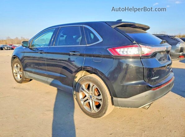 2FMPK3K96GBB13364 2016 FORD EDGE Black უკანა მარჯვენა
