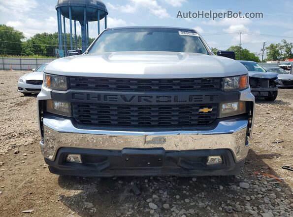 3GCNWAEH8KG292486 2019 CHEVROLET SILVERADO Серебряный Вид сзади