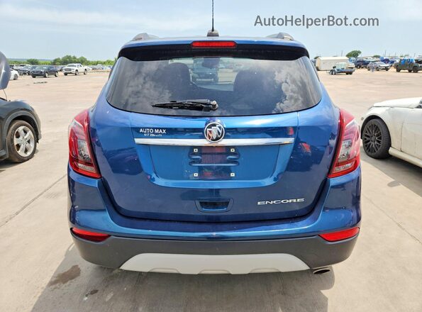 KL4CJASB6KB959094 2019 BUICK ENCORE Синий Вид салона спереди