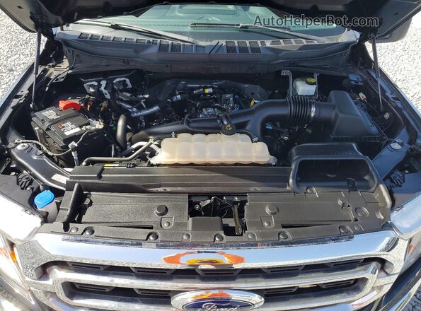 1FTEW1EP6PKE07822 2023 FORD F150 Black ძრავის განყოფილების ხედი