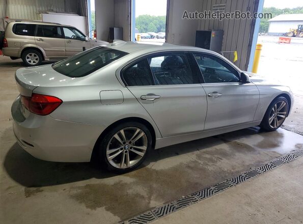 WBA8E1C50HK480443 2017 BMW 3 SERIES Silver Delantero derecho
