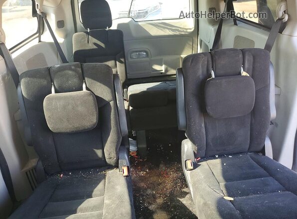 2C4RDGBG1GR262740 2016 DODGE CARAVAN Black Widok wnętrza z tyłu