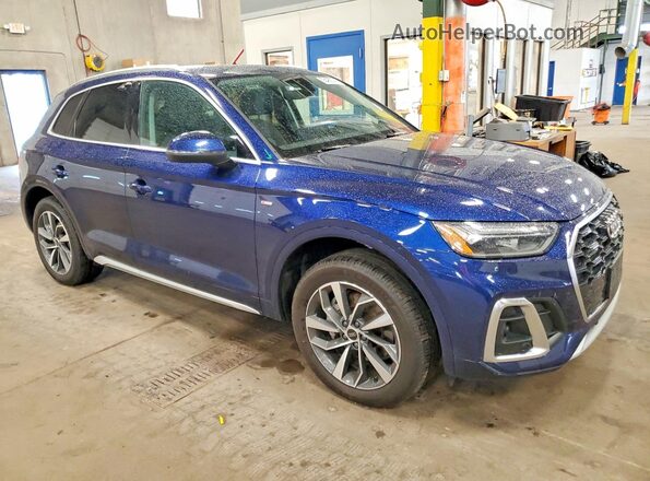 WA1EAAFY0P2008758 2023 AUDI Q5 Blue Front view