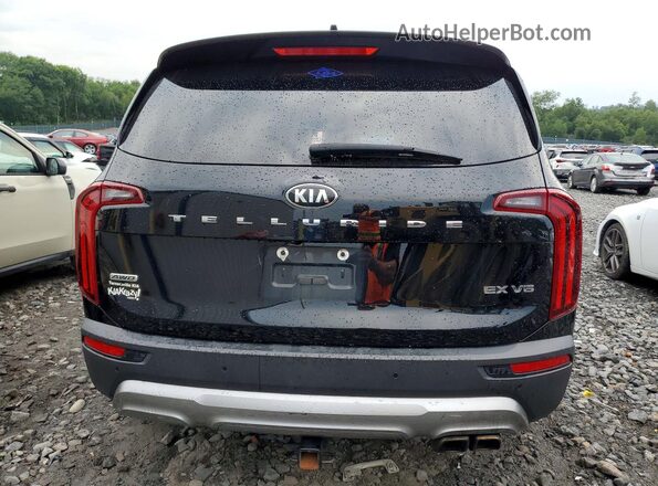 5XYP3DHC9LG077010 2020 KIA TELLURIDE Черный Вид салона спереди