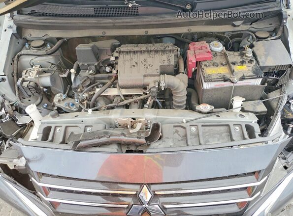 ML32AUHJXRH019361 2024 MITSUBISHI MIRAGE Gray ძრავის განყოფილების ხედი