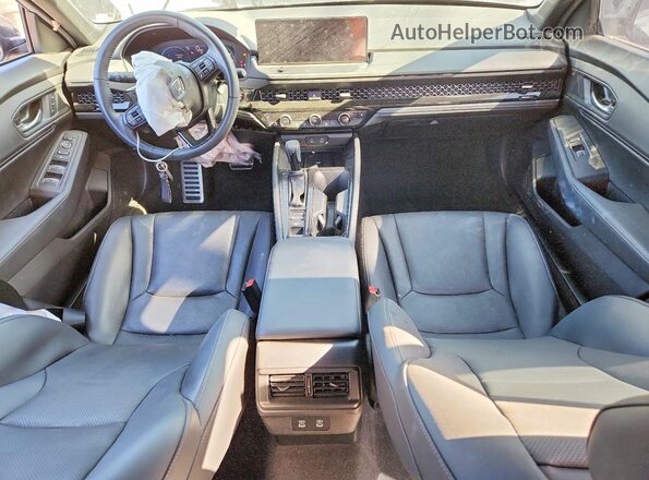 1HGCY2F75SA011130 2025 HONDA ACCORD Gray Вид щитка приладів
