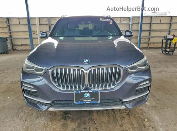 5UXCR6C54KLK85122 2019 BMW X5 Charcoal Widok z tyłu