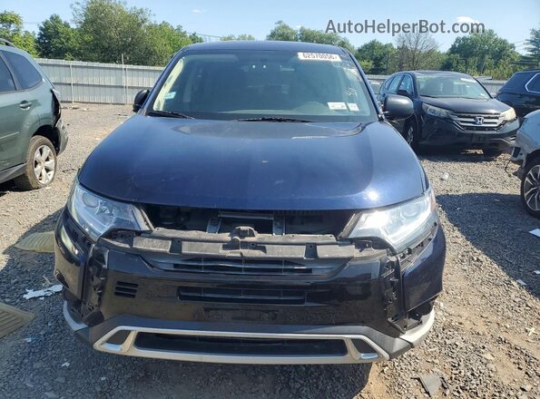 JA4AD2A3XLZ047253 2020 MITSUBISHI OUTLANDER Blue Widok z tyłu