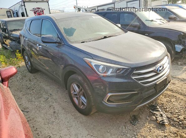 5NMZT3LB3HH039433 2017 HYUNDAI SANTA Синий Вид спереди