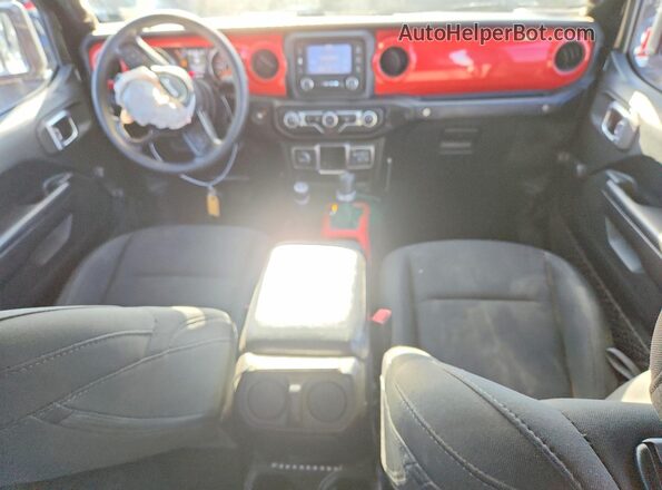 1C6HJTAG8LL164782 2020 JEEP GLADIATOR Черный Вид щитка приборов