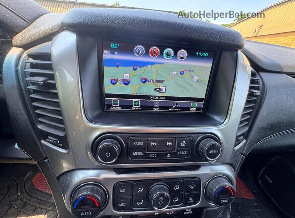 1GNSKHKC7KR132008 2019 CHEVROLET SUBURBAN Black Вид підкапотного простору