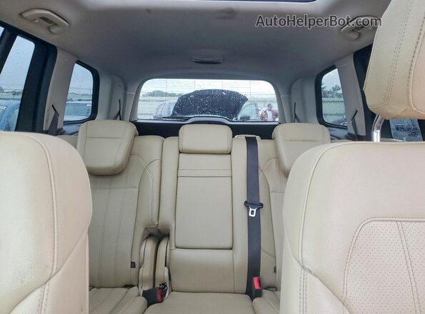 4JGDF6EE8HA745927 2017 MERCEDES-BENZ GLS Белый Вид задней части салона