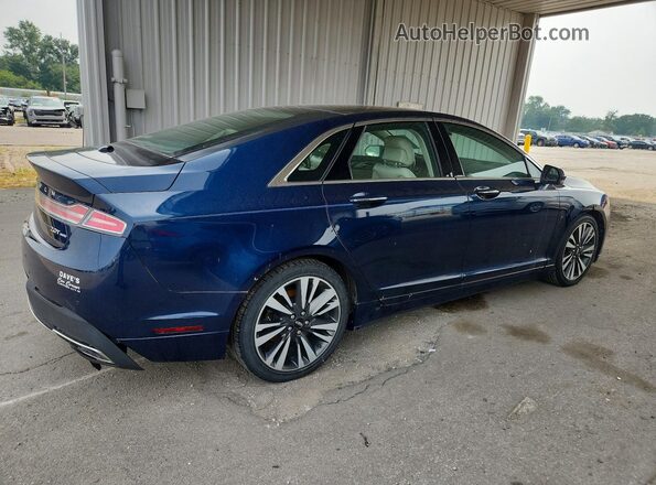3LN6L5F96HR639463 2017 LINCOLN MKZ Blue Przód prawy