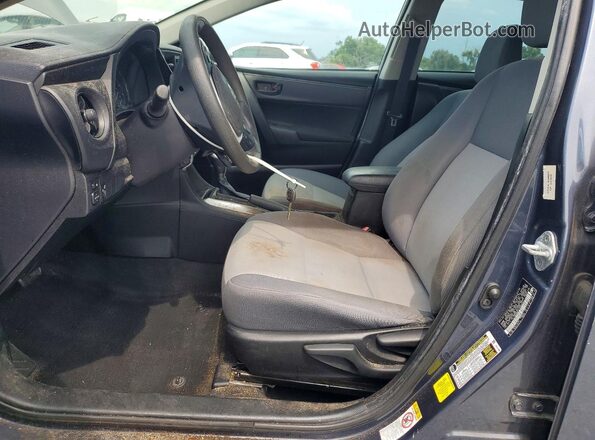 5YFBURHE3JP806021 2018 TOYOTA COROLLA Gray წინა პანელის ხედი