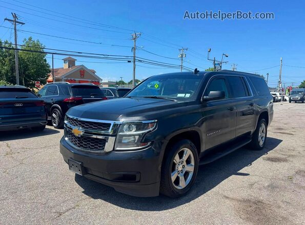1GNSKHKC4JR238205 2018 CHEVROLET SUBURBAN Charcoal Rear right