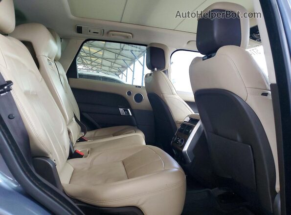 SALWR2RV9JA189536 2018 LAND ROVER RANGE Blue Vista interior trasera