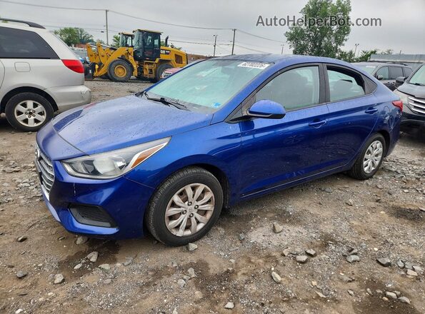 3KPC24A39KE079380 2019 HYUNDAI ACCENT Blue უკანა მარცხენა