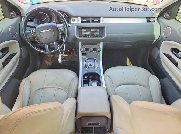 SALVP2BG7HH231197 2017 LAND ROVER RANGE Red Вид щитка приладів