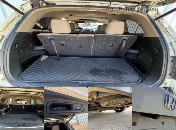 5FNYF5H57GB007571 2016 HONDA PILOT White 