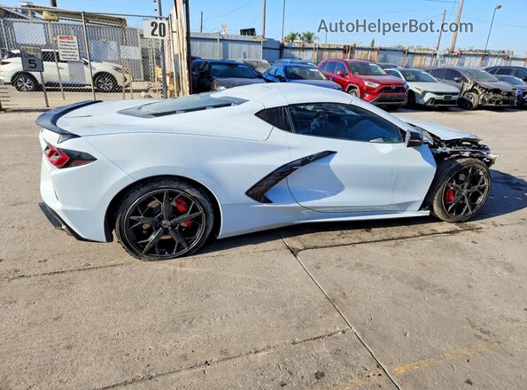 1G1YA2D45N5120615 2022 CHEVROLET CORVETTE Белый Передняя правая четверть