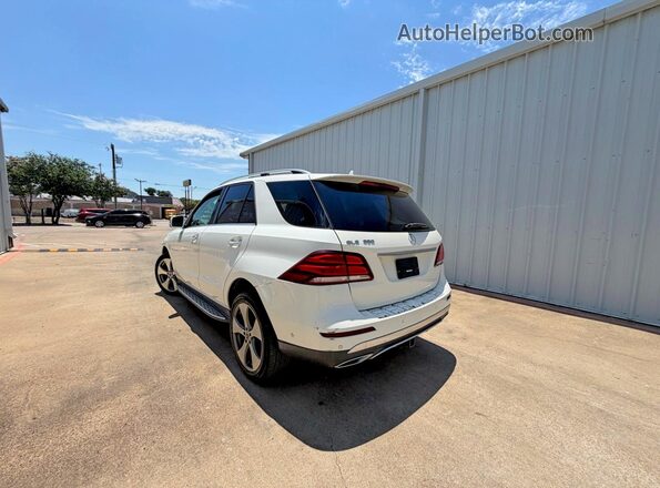 4JGDA5JB1HA938358 2017 MERCEDES-BENZ GLE-CLASS White Передня права чверть