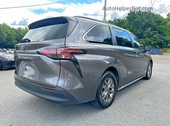 5TDKRKEC2MS025577 2021 TOYOTA SIENNA Black Передня права чверть