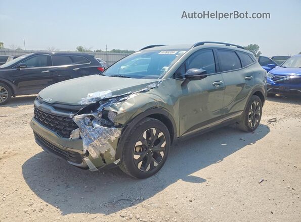 5XYK6CAF7PG121785 2023 KIA SPORTAGE Silver Задня ліва чверть
