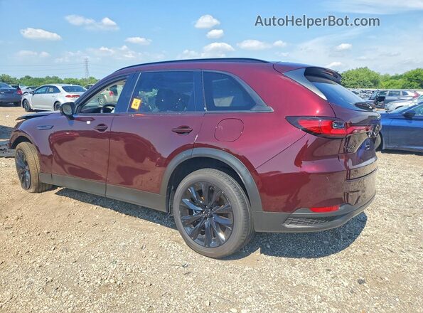 JM3KKCHD8T1387463 2026 MAZDA CX-90 Red უკანა მარჯვენა