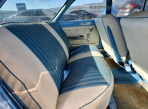 309690114454 1963 CHEVROLET OTHER Blue უკანა სავარძლების ხედი