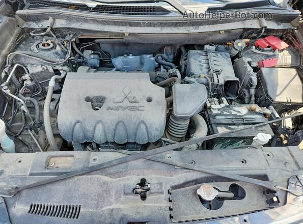 JA4AZ3A32JZ001470 2018 MITSUBISHI OUTLANDER Black Vista de la etiqueta del VIN