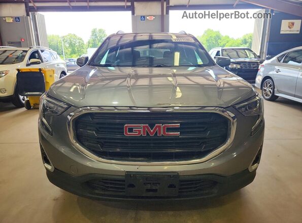 3GKALTEV3JL415128 2018 GMC TERRAIN Gray Вид ззаду