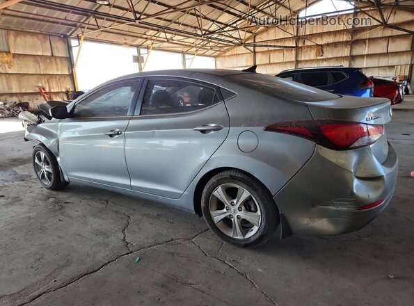 KMHDH4AE2GU481962 2016 HYUNDAI ELANTRA Серый Задняя правая четверть