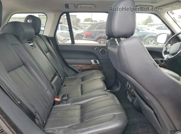 SALGS2FE1HA329795 2017 LAND ROVER RANGE Черный Вид задней части салона
