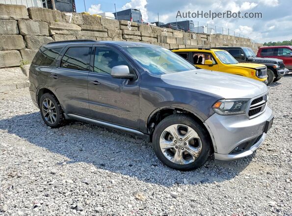 1C4RDJAG2JC283143 2018 DODGE DURANGO Gray Вид спереду