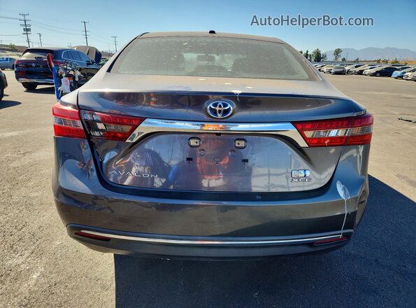 4T1BD1EB3GU050158 2016 TOYOTA AVALON Charcoal Widok wnętrza z przodu